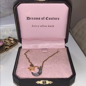 Juicy couture moon and star necklace